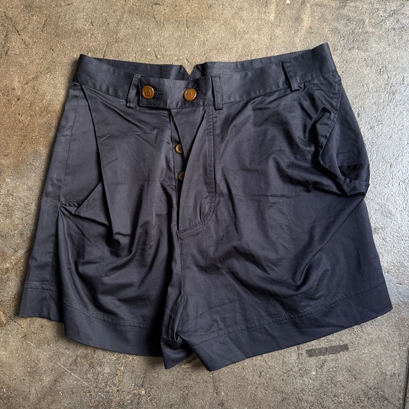 Vivienne Westwood 2012 Assymetrical Alchoholic Blue Shorts - Picture 1 of 12